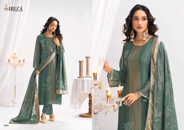 Ibiza safina silk  dress material wholesale
